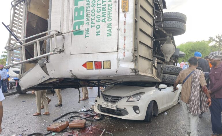 ਗੁਰਦਾਸਪੁਰ ਦੇ ਬੱਬਰੀ ਬਾਈਪਾਸ ‘ਤੇ ਭਿਆਨਕ ਹਾਦਸਾ, 2 ਦਰਜਨ ਤੋਂ ਵੱਧ ਜ਼ਖ਼ਮੀ