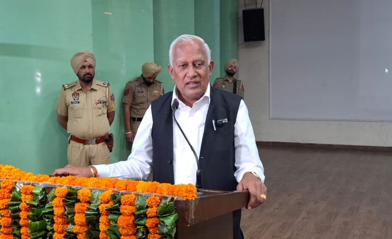 ਕੈਬਨਿਟ ਮੰਤਰੀ ਬਰਿੰਦਰ ਕੁਮਾਰ ਗੋਇਲ ਨੇ ਪੀ.ਏ.ਯੂ ਲੁਧਿਆਣਾ ਵਿਖੇ ਉੱਤਰੀ ਭਾਰਤ ਦੇ ਪਹਿਲੇ ਕੇਂਦਰੀ ਧਰੁਵੀ ਸਿੰਚਾਈ ਪ੍ਰਣਾਲੀ ਦਾ ਕੀਤਾ ਉਦਘਾਟਨ