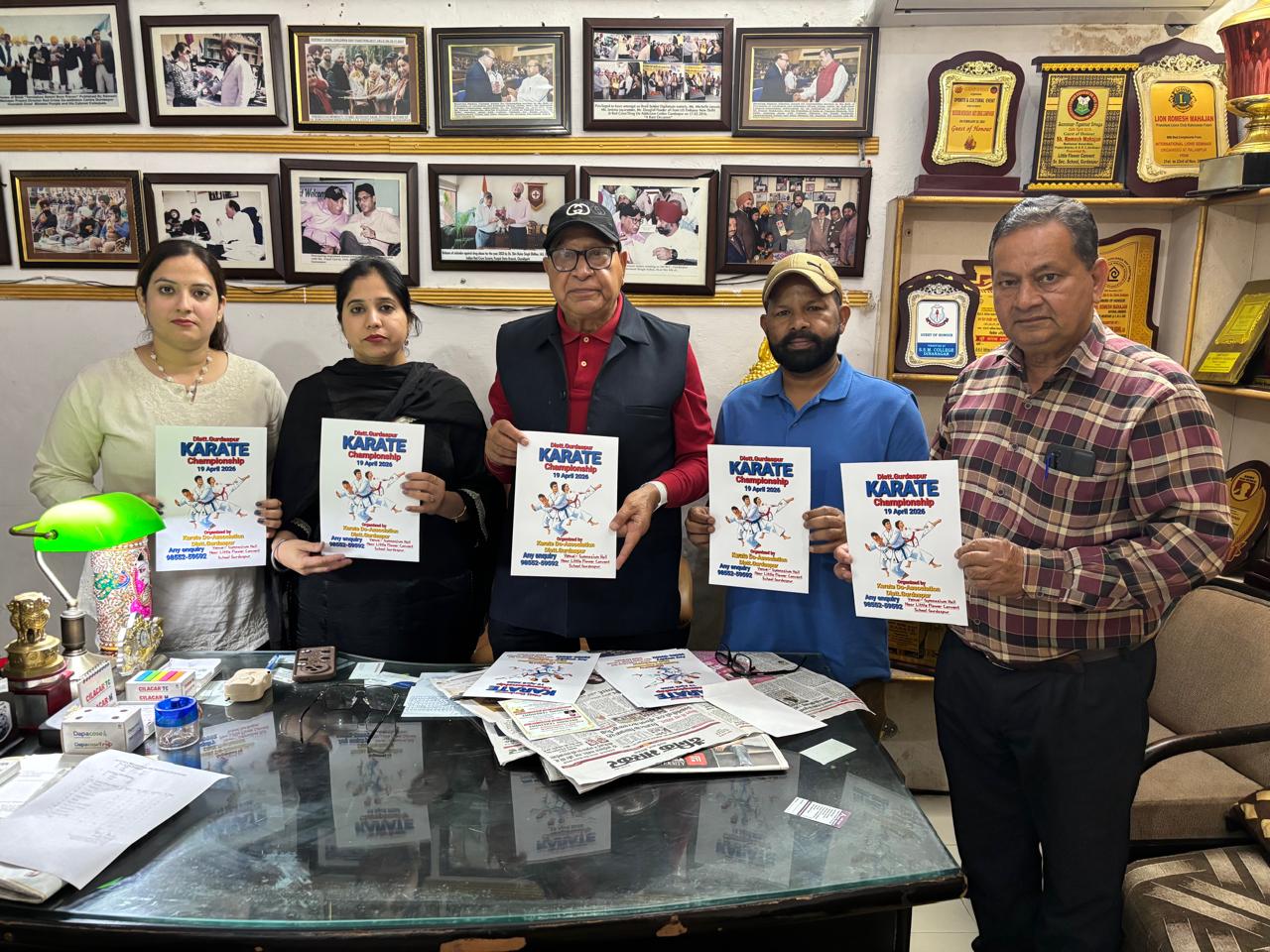 ਗੁਰਦਾਸਪੁਰ ਵਿੱਚ ਹੋਵੇਗੀ ਵਿਸ਼ਾਲ ਇੰਟਰ-ਸਕੂਲ ਕਰਾਟੇ ਚੈਂਪੀਅਨਸ਼ਿਪ