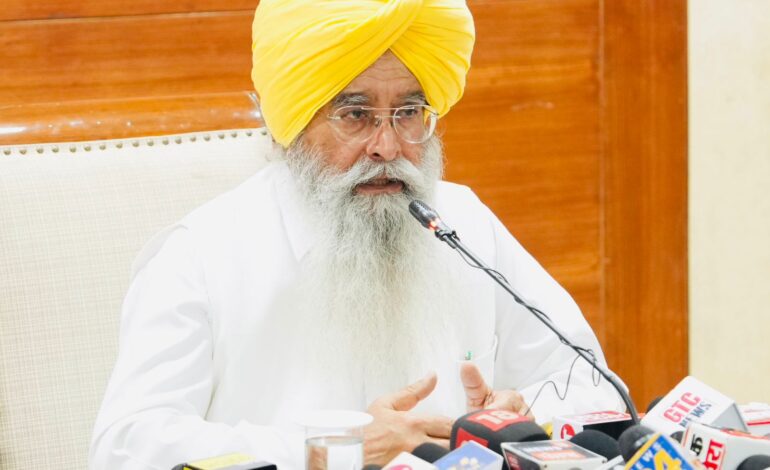 ਪੰਜਾਬ ਸਰਕਾਰ ਦੇ ਫ਼ਸਲੀ ਰਹਿੰਦ-ਖੂੰਹਦ ਪ੍ਰਬੰਧਨ ਯਤਨਾਂ ਨੂੰ ਪਿਆ ਬੂਰ: ਪਰਾਲੀ ਸਾੜਨ ਦੀਆਂ ਘਟਨਾਵਾਂ ਵਿੱਚ ਆਈ 94 ਫੀਸਦੀ ਕਮੀ ਸਦਕਾ ਮਿਲਿਆ ਕੌਮੀ ਪੱਧਰ ਦਾ ਪੁਰਸਕਾਰ