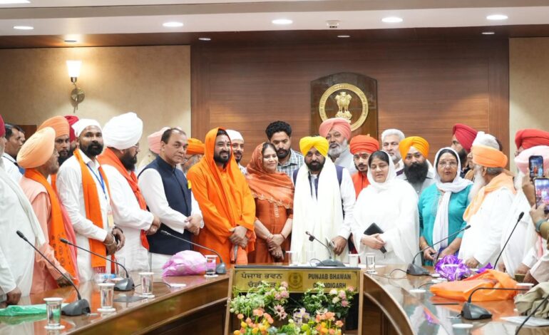 ਮੁੱਖ ਮੰਤਰੀ ਭਗਵੰਤ ਸਿੰਘ ਮਾਨ ਨੇ ਸ੍ਰੀ ਗੁਰੂ ਰਵਿਦਾਸ ਜੀ ਦੇ 650ਵੇਂ ਪ੍ਰਕਾਸ਼ ਪੁਰਬ ਨੂੰ ਸ਼ਾਨਦਾਰ ਢੰਗ ਨਾਲ ਮਨਾਉਣ ਲਈ ਲੜੀਵਾਰ ਸਮਾਗਮਾਂ ਨੂੰ ਅੰਤਿਮ ਰੂਪ ਦਿੱਤਾ