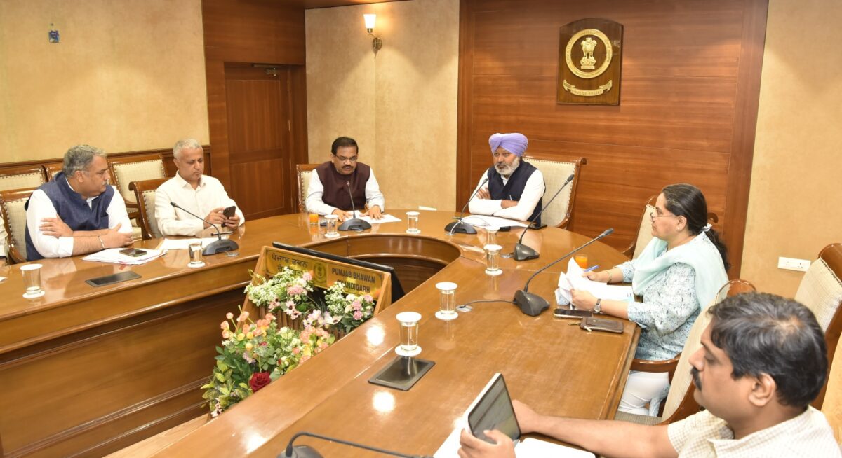 ਵਿੱਤ ਮੰਤਰੀ ਹਰਪਾਲ ਸਿੰਘ ਚੀਮਾ ਵੱਲੋਂ ਰੰਗਲਾ ਪੰਜਾਬ ਵਿਕਾਸ ਸਕੀਮ ਦੇ ਪਹਿਲੇ ਪੜਾਅ ਦੇ ਵਿਕਾਸ ਕਾਰਜ ਮੁਕੰਮਲ ਕਰਨ ਲਈ 15ਮਈ ਦੀ ਸਮਾਂ-ਸੀਮਾ ਤੈਅ