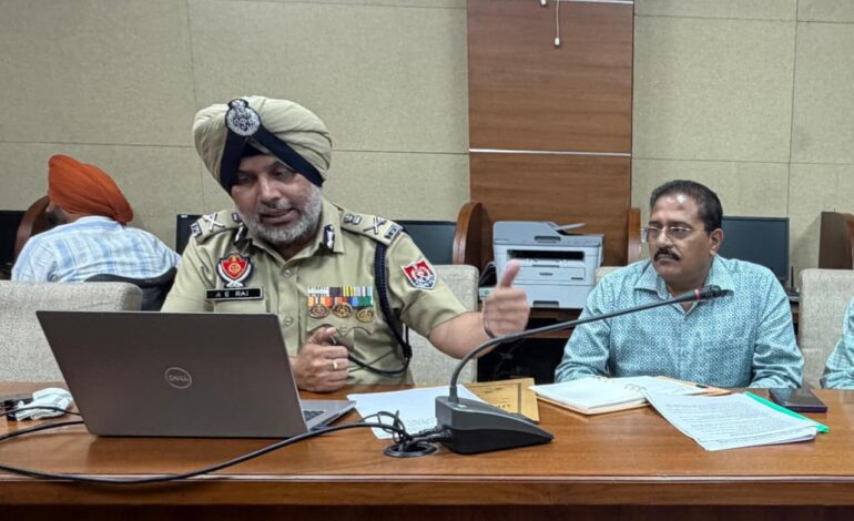 ਸ਼ਿਕਾਇਤਾਂ ਦਾ ਸਮੇਂ ਸਿਰ ਨਿਪਟਾਰਾ ਯਕੀਨੀ ਬਣਾਉਣ ਲਈ ਸਪੈਸ਼ਲ ਡੀਜੀਪੀ  ਏ.ਐਸ. ਰਾਏ ਨੇ ਪੀਜੀਡੀ ਪੋਰਟਲ ਨੋਡਲ ਅਧਿਕਾਰੀਆਂ ਨੂੰ ਦਿੱਤੇ ਨਿਰਦੇਸ਼ *