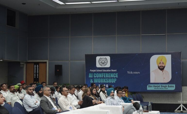 ਪੰਜਾਬ ਦੇ ਸਕੂਲਾਂ ਵਿੱਚ ਏ.ਆਈ. ਨੂੰ ਮੁੱਖ ਵਿਸ਼ੇ ਵਜੋਂ ਸ਼ਾਮਲ ਕੀਤਾ ਜਾਵੇਗਾ; ਬੋਰਡ ਦੇ ਸਰਟੀਫੀਕੇਟਾਂ ’ਚ ਦਰਜ ਹੋਣਗੇ ਪ੍ਰਾਪਤ ਕੀਤੇ ਅੰਕ