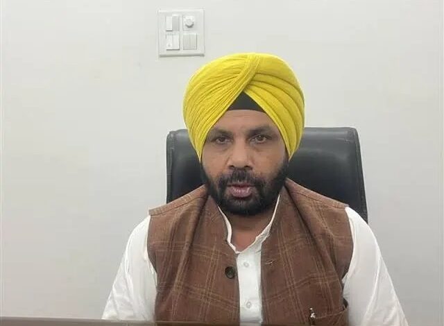 ਮੁੱਖ ਮੰਤਰੀ ਭਗਵੰਤ ਮਾਨ ਦੀ ਅਗਵਾਈ ਵਿੱਚ ਪੰਜਾਬ ਦੇ ਬੁਨਿਆਦੀ ਢਾਂਚੇ ਦਾ ਕਾਇਆ-ਕਲਪ ਲਗਾਤਾਰ ਜਾਰੀ: ਹਰਭਜਨ ਸਿੰਘ ਈਟੀਓ