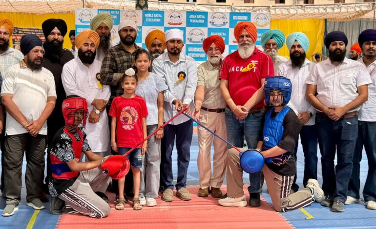 12ਵੀਂ ਪੰਜਾਬ ਰਾਜ ਗੱਤਕਾ ਚੈਂਪੀਅਨਸ਼ਿਪ ਰੂਪਨਗਰ ਜਿਲ੍ਹੇ ਨੇ ਜਿੱਤੀ