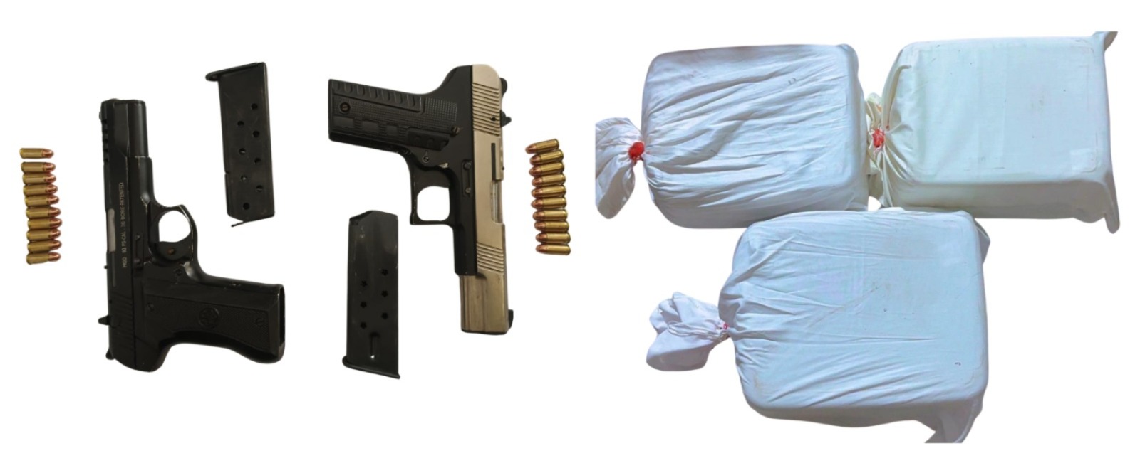 ਵਿਦੇਸ਼ੀ ਸਬੰਧਾਂ ਵਾਲੇ ਨਸ਼ਾ ਅਤੇ ਹਥਿਆਰ ਤਸਕਰੀ ਮਾਡਿਊਲ ਦੇ ਚਾਰ ਕਾਰਕੁੰਨ ਗ੍ਰਿਫਤਾਰ; 9.9 ਕਿਲੋ ਹੈਰੋਇਨ, ਦੋ ਪਿਸਤੌਲਾਂ ਬਰਾਮਦ