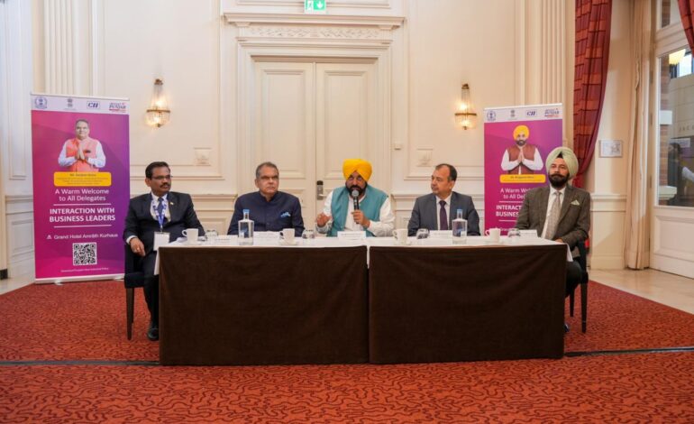 ਮੁੱਖ ਮੰਤਰੀ ਵੱਲੋਂ ਨਿਵੇਸ਼ ਨੂੰ ਉਤਸ਼ਾਹਤ ਕਰਨ ਅਤੇ ਕੌਮਾਂਤਰੀ ਸਹਿਯੋਗ ਲਈ ਆਲਮੀ ਪੱਧਰ ਉੱਤੇ ਹੰਭਲੇ ਜਾਰੀ