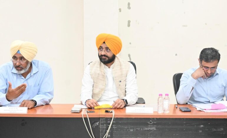 ਪੰਜਾਬ ਕਿਰਤ ਭਲਾਈ ਬੋਰਡ ਨੇ 7831 ਉਦਯੋਗਿਕ ਕਾਮਿਆਂ ਨੂੰ 17.11 ਕਰੋੜ ਰੁਪਏ ਦੇ ਲਾਭ ਦਿੱਤੇ: ਕਿਰਤ ਮੰਤਰੀ ਤਰੁਨਪ੍ਰੀਤ ਸਿੰਘ ਸੌਂਦ