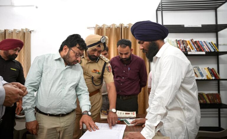 ਜੇਲ੍ਹ ਮੰਤਰੀ ਵੱਲੋਂ ਪਟਿਆਲਾ ਸੈਂਟਰਲ ਜੇਲ੍ਹ ਵਿਖੇ “ਉਜਾਲਾ ਨਰਸਰੀ” ਅਤੇ ਨਵੀਂ ਲਾਇਬ੍ਰੇਰੀ ਦਾ ਉਦਘਾਟਨ