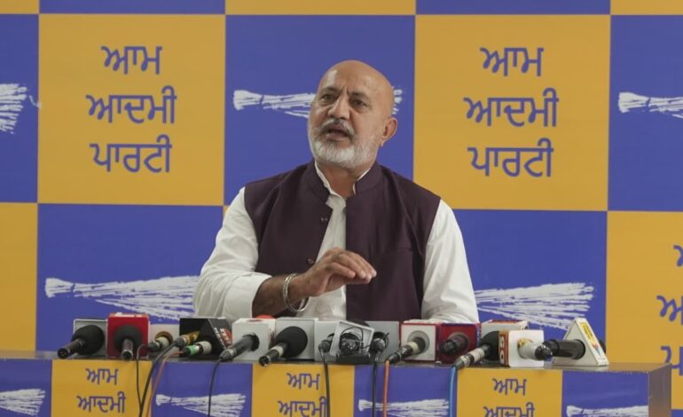 ਅਮਿਤ ਸ਼ਾਹ ਰਾਘਵ ਚੱਢਾ ਨੂੰ ਮੋਹਰਾ ਬਣਾ ਕੇ ‘ਆਪ’ ਦੇ ਸੰਸਦ ਮੈਂਬਰਾਂ ਨੂੰ ਤੋੜਨ ਦੀ ਸਾਜ਼ਿਸ਼ ਰਚ ਰਹੇ ਹਨ: ਬਲਤੇਜ ਪੰਨੂ