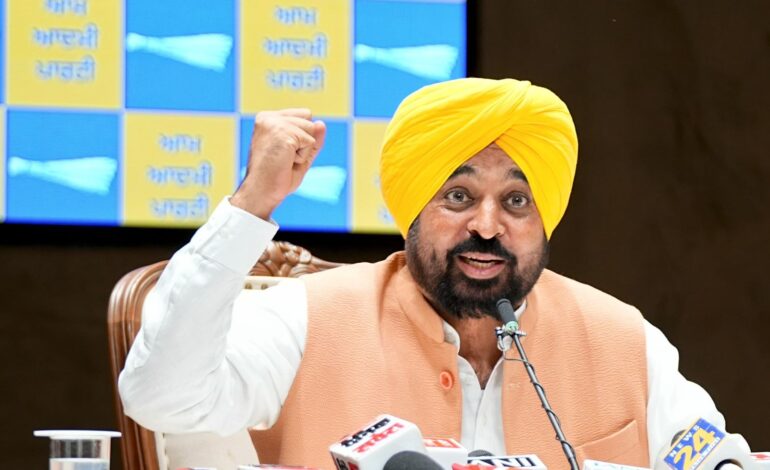 ਜਦੋਂ ਤੋਂ ਬੇਅਦਬੀ ਵਿਰੋਧੀ ਕਾਨੂੰਨ ਬਣਿਆ ਹੈ, ਭਾਜਪਾ ਮੈਨੂੰ ਕਮਜ਼ੋਰ ਅਤੇ ਖ਼ਤਮ ਕਰਨ ਦੀਆਂ ਸਾਜ਼ਿਸ਼ਾਂ ਰਚ ਰਹੀ ਹੈ: ਮੁੱਖ ਮੰਤਰੀ ਭਗਵੰਤ ਸਿੰਘ ਮਾਨ