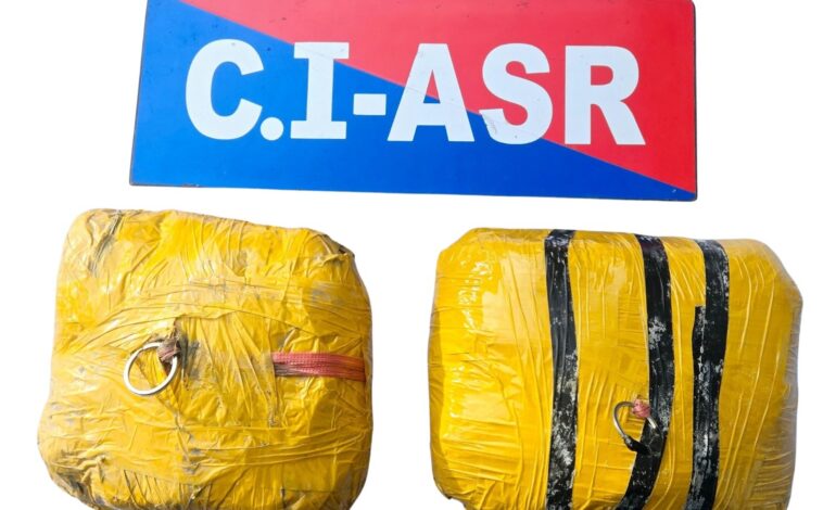 ਅੰਮ੍ਰਿਤਸਰ ਵਿੱਚ ਨਾਰਕੋ ਤਸਕਰੀ ਨੈੱਟਵਰਕ ਨਾਲ ਜੁੜਿਆ ਵਿਅਕਤੀ 6 ਕਿਲੋ ਹੈਰੋਇਨ ਸਮੇਤ ਕਾਬੂ