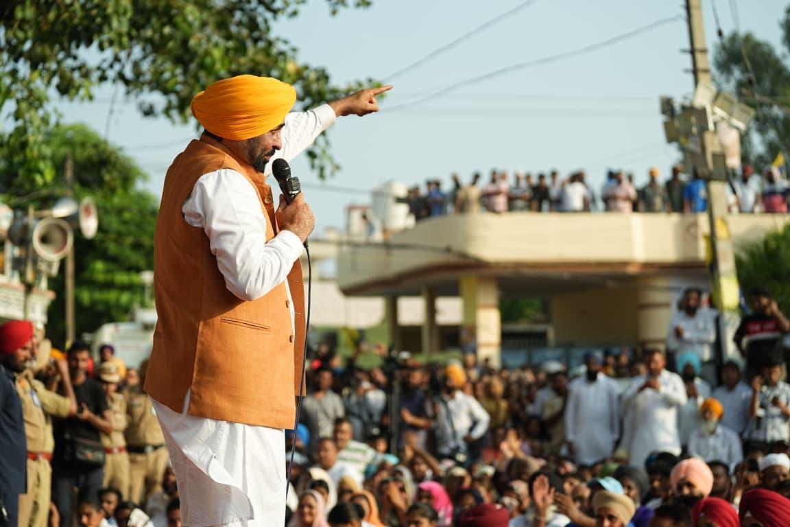 ਕਿਸਾਨਾਂ ਦੀ ਕਾਤਲ ਭਾਜਪਾ ਨਾਲ ਹੱਥ ਮਿਲਾਉਣ ਲਈ ਤਰਲੋਮੱਛੀ ਹੋਇਆ ਅਕਾਲੀ ਦਲ-ਭਗਵੰਤ ਸਿੰਘ ਮਾਨ