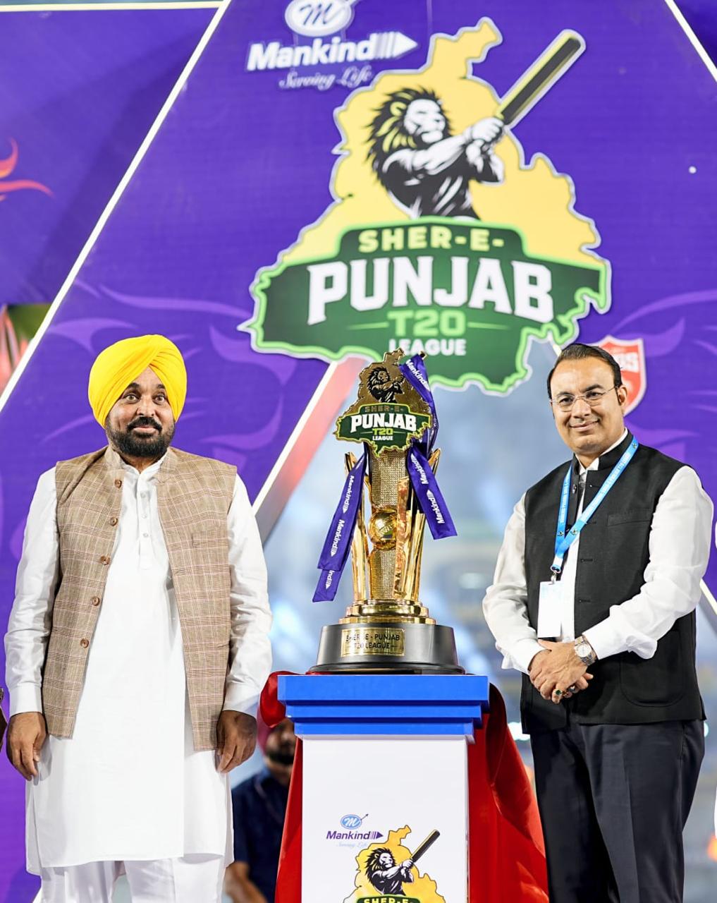 ਮੁੱਖ ਮੰਤਰੀ ਭਗਵੰਤ ਸਿੰਘ ਮਾਨ ਨੇ ਪੰਜਾਬ ਦੀ ਪਹਿਲੀ ਸ਼ੇਰ-ਏ-ਪੰਜਾਬ ਟੀ-20 ਕ੍ਰਿਕਟ ਲੀਗ ਦਾ ਕੀਤਾ ਉਦਘਾਟਨ; ਕਿਹਾ, ਇਹ ਲੀਗ ਪੰਜਾਬ ਦੀ ਕ੍ਰਿਕਟ ਪ੍ਰਤਿਭਾ ਨੂੰ ਨਿਖਾਰੇਗੀ