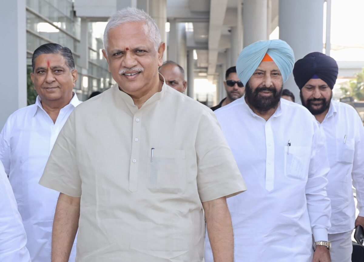 ਬੀ.ਐਲ. ਸੰਤੋਸ਼ ਪੰਜਾਬ ਪਹੁੰਚੇ; ਭਾਜਪਾ ਜਥੇਬੰਦੀ ਨੂੰ ਮਜ਼ਬੂਤ ਕਰਨ ਲਈ ਪੰਜ ਜ਼ੋਨਲ ਮੀਟਿੰਗਾਂ