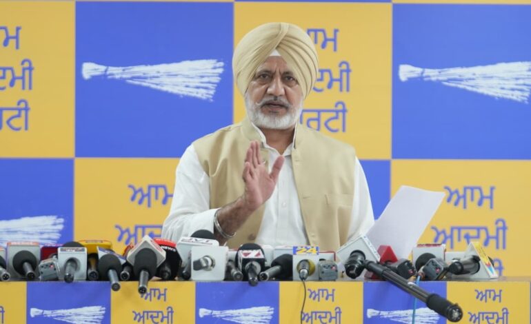 ਸੈਂਟਰਲ ਗ੍ਰਾਊਂਡ ਵਾਟਰ ਬੋਰਡ ਦਾ ਡਾਟਾ ਇਸ ਗੱਲ ਦਾ ਸਬੂਤ ਹੈ ਕਿ ਭਗਵੰਤ ਮਾਨ ਸਰਕਾਰ ਨੇ ਪੰਜਾਬ ਦੇ ਦਹਾਕਿਆਂ ਪੁਰਾਣੇ ਭੂ-ਜਲ ਸੰਕਟ ਨੂੰ ਉਲਟਾਉਣਾ ਸ਼ੁਰੂ ਕਰ ਦਿੱਤਾ ਹੈ: ਬਲਤੇਜ ਪੰਨੂ*