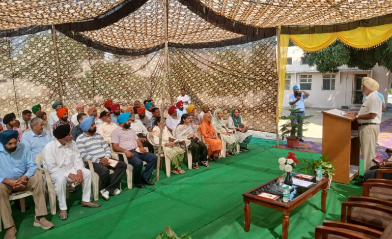 ਸਾਬਕਾ ਸੈਨਿਕਾਂ, ਵੀਰ ਨਾਰੀਆਂ ਅਤੇ ਪਰਿਵਾਰਾਂ ਦੀਆਂ ਸਮੱਸਿਆਵਾਂ ਦੇ ਨਿਪਟਾਰੇ ਲਈ ਲੱਗਾ ਪਹਿਲਾ ਕੈਂਪ