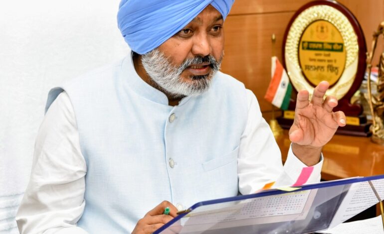 ​ਪੰਜਾਬ ਦੇ ਜੀ.ਐਸ.ਟੀ. ਸੰਗ੍ਰਹਿ ਵਿੱਚ 11.84% ਦਾ ਵਾਧਾ, ਪ੍ਰਮੁੱਖ ਸੂਬਿਆਂ ਵਿੱਚੋਂ ਐਸ.ਜੀ.ਐਸ.ਟੀ. ਨਕਦ ਮਾਲੀਏ ਵਿੱਚ ਸਭ ਤੋਂ ਵੱਧ ਵਾਧਾ ਦਰਜ: ਹਰਪਾਲ ਸਿੰਘ ਚੀਮਾ
