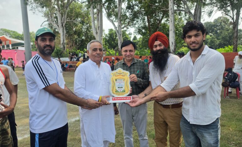 ਰਮਨ ਬਹਿਲ ਨੇ ਗੁਰਦਾਸਪੁਰ ਵਿੱਚ ‘ਖੇਡਾਂ ਵਤਨ ਪੰਜਾਬ ਦੀਆਂ’-4 ਤਹਿਤ ਬਲਾਕ ਪੱਧਰੀ ਟੂਰਨਾਮੈਂਟ ਦਾ ਕੀਤਾ ਆਗਾਜ਼