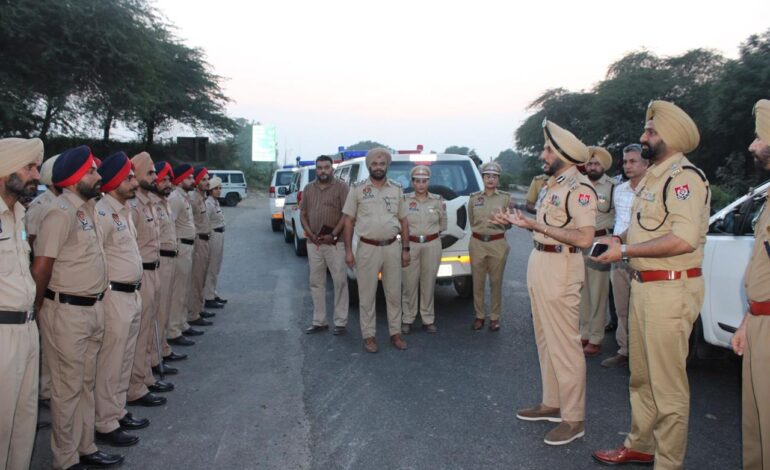ਬਾਰਡਰ ਸੁਰੱਖਿਆ ਹੋਰ ਮਜ਼ਬੂਤ: IGP ਬਾਰਡਰ ਰੇਂਜ ਵੱਲੋਂ ਐਂਟੀ-ਡਰੋਨ ਆਪਰੇਸ਼ਨਾਂ ਦੀ ਸਮੀਖਿਆ, ਨਿਗਰਾਨੀ ਅਤੇ ਤਾਲਮੇਲ ਵਧਾਉਣ ’ਤੇ ਜ਼ੋਰ