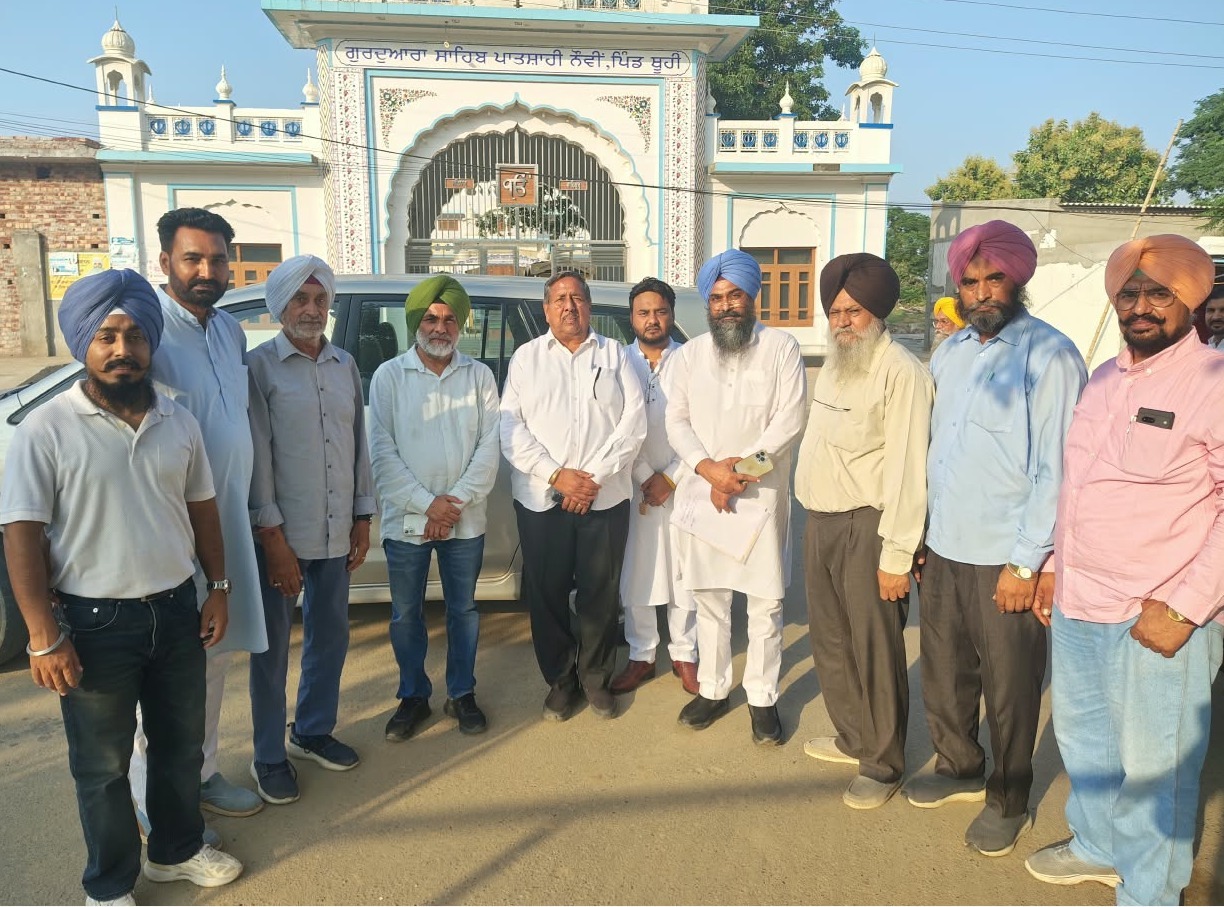 28 ਸਤੰਬਰ ਨੂੰ ਨਾਭਾ ਪਹੁੰਚੇਗੀ ‘ਨਸ਼ਾ ਮੁਕਤ ਪੰਜਾਬ ਯਾਤਰਾ’ — ਭਾਜਪਾ ਆਗੂਆਂ ਨੇ ਰੂਟ ਦਾ ਲਿਆ ਜਾਇਜ਼ਾ