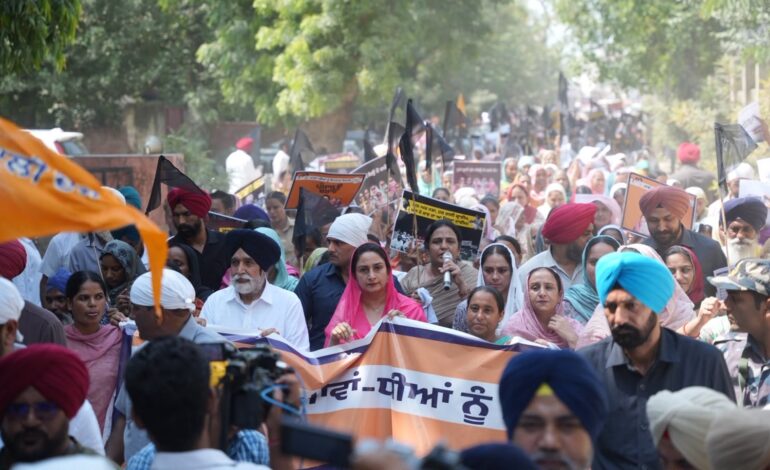 ਅਸੀਂ ਨਸ਼ਿਆਂ ਦੇ ਪਸਾਰ ਖਿਲਾਫ ਮਾਵਾਂ-ਧੀਆਂ ਵਾਸਤੇ ਨਿਆਂ ਚਾਹੁੰਦੇ ਹਾਂ: ਹਰਸਿਮਰਤ ਕੌਰ ਬਾਦਲ