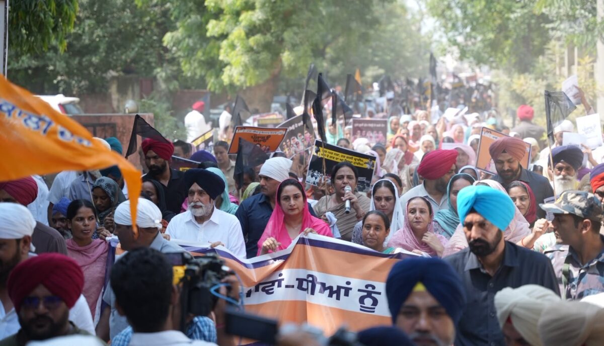 ਅਸੀਂ ਨਸ਼ਿਆਂ ਦੇ ਪਸਾਰ ਖਿਲਾਫ ਮਾਵਾਂ-ਧੀਆਂ ਵਾਸਤੇ ਨਿਆਂ ਚਾਹੁੰਦੇ ਹਾਂ: ਹਰਸਿਮਰਤ ਕੌਰ ਬਾਦਲ