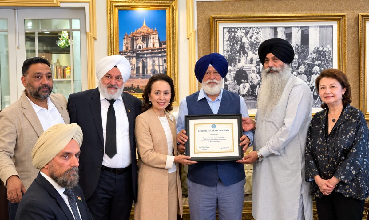 ਯੂਨੀਵਰਸਲ ਪੀਸ ਫੈਡਰੇਸ਼ਨ ਵੱਲੋਂ ਡਾ.ਐੱਸ.ਪੀ.ਸਿੰਘ ਉਬਰਾਏ ਅੰਬੈਸਡਰ ਫਾਰ ਪੀਸ” ਐਵਾਰਡ ਨਾਲ ਸਨਮਾਨਿਤ