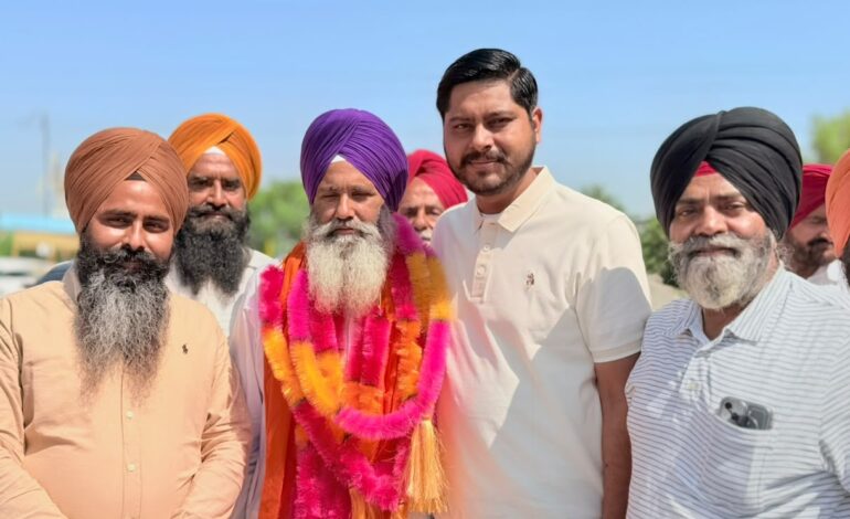 ਵਿਧਾਇਕ ਸ਼ੈਰੀ ਕਲਸੀ ਨੇ ਰਘੁਵੀਰ ਸਿੰਘ ਨੂੰ ਬਟਾਲਾ  ਹਲਕੇ ਦਾ ਕਿਸਾਨ ਵਿੰਗ ਦਾ ਪ੍ਰਧਾਨ ਨਿਯੁਕਤ ਕੀਤਾ