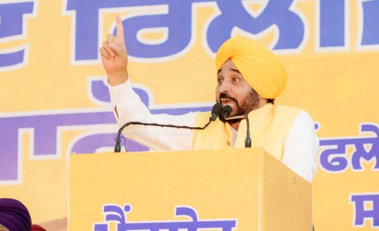 ਸੀਐਮ ਭਗਵੰਤ ਮਾਨ ਨੇ ਲਾਂਚ ਕੀਤਾ ਚੋਣ ਪੈਂਫਲੇਟ, ਘਰ-ਘਰ ਲੈ ਕੇ ਜਾਣਗੇ ਲੱਖਾਂ ‘ਆਪ’ ਵਰਕਰ