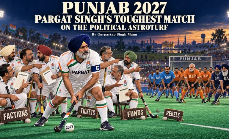 ਪੰਜਾਬ 2027: ਸਿਆਸੀ ਐਸਟ੍ਰੋਟਰਫ਼ ‘ਤੇ ਪ੍ਰਗਟ ਸਿੰਘ ਦਾ ਸਭ ਤੋਂ ਔਖਾ ਮੈਚ
