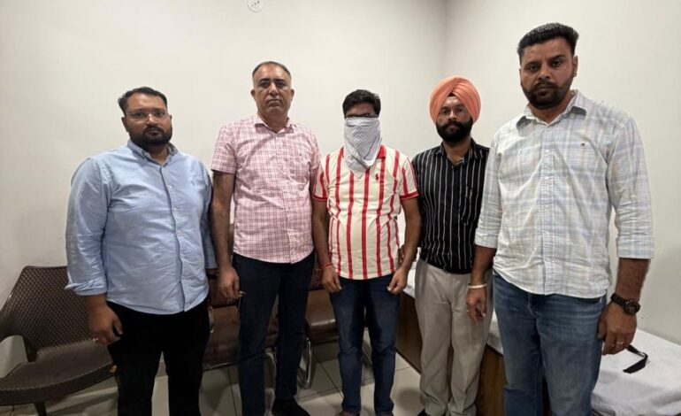 ਵਿਜੀਲੈਂਸ ਬਿਊਰੋ ਵੱਲੋਂ 30,000 ਰੁਪਏ ਰਿਸ਼ਵਤ ਲੈਂਦਾ ਪਟਵਾਰੀ ਰੰਗੇ ਹੱਥੀਂ ਕਾਬੂ