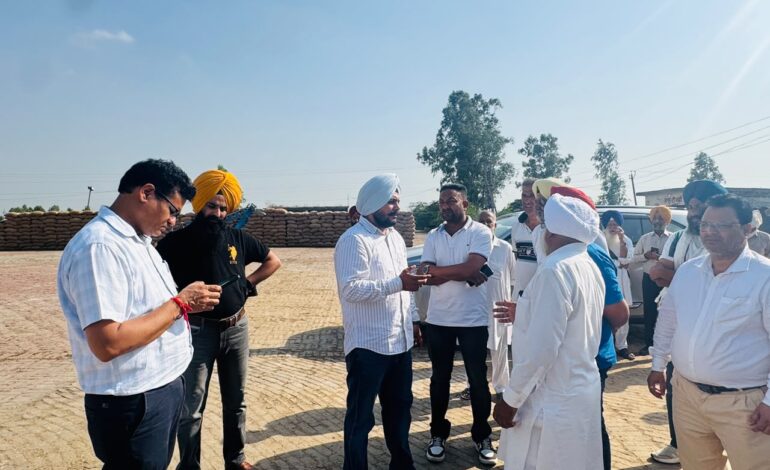 ਮਾਰਕੀਟ ਕਮੇਟੀ ਚੇਅਰਮੈਨ ਗਗਨਦੀਪ ਸਿੰਘ ਭੋਲਾ ਵੱਲੋਂ ਗੁਰਦਾਸਪੁਰ ਹਲਕੇ ਦੀਆਂ 9 ਮੰਡੀਆਂ ਵਿੱਚ ਦੋਰਾ