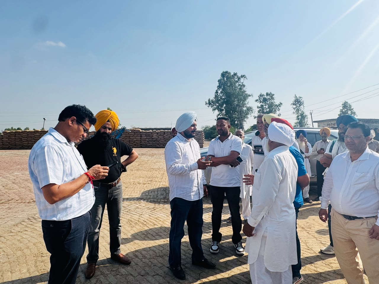ਮਾਰਕੀਟ ਕਮੇਟੀ ਚੇਅਰਮੈਨ ਗਗਨਦੀਪ ਸਿੰਘ ਭੋਲਾ ਵੱਲੋਂ ਗੁਰਦਾਸਪੁਰ ਹਲਕੇ ਦੀਆਂ 9 ਮੰਡੀਆਂ ਵਿੱਚ ਦੋਰਾ