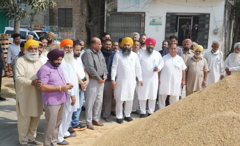 ਕਿਸਾਨਾਂ ਦੀ ਫ਼ਸਲ ਦਾ ਇੱਕ-ਇੱਕ ਦਾਣਾ ਖਰੀਦਣ ਲਈ ਮਾਨ ਸਰਕਾਰ ਵਚਨਬੱਧ: ਡਿਪਟੀ ਸਪੀਕਰ ਰੌੜੀ