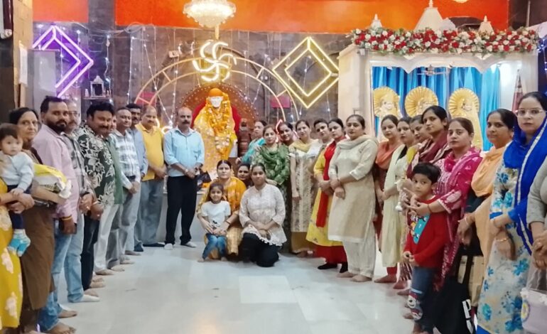 ਸ਼੍ਰੀ ਸਾਈਂ ਪਾਲਕੀ ਯਾਤਰਾ ਦੀਆਂ ਤਿਆਰੀਆਂ ਮੁਕੰਮਲ – ਪ੍ਰਦੀਪ ਮਹਾਜਨ