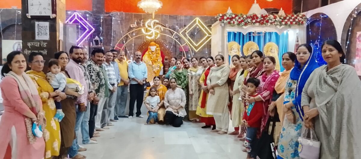 ਸ਼੍ਰੀ ਸਾਈਂ ਪਾਲਕੀ ਯਾਤਰਾ ਦੀਆਂ ਤਿਆਰੀਆਂ ਮੁਕੰਮਲ – ਪ੍ਰਦੀਪ ਮਹਾਜਨ