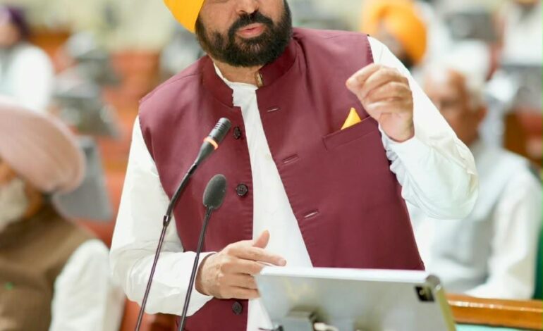 ਦਿੱਲੀ ਤੋਂ ਕੈਨੇਡਾ ਦੀ ਦੂਰੀ ਦੇ ਬਰਾਬਰ ਪਾਈਪਲਾਈਨ ਵਿਛਾ ਕੇ 80 ਫ਼ੀਸਦੀ ਖੇਤਾਂ ਤੱਕ ਪਾਣੀ ਪਹੁੰਚਾਇਆ-ਭਗਵੰਤ ਸਿੰਘ ਮਾਨ