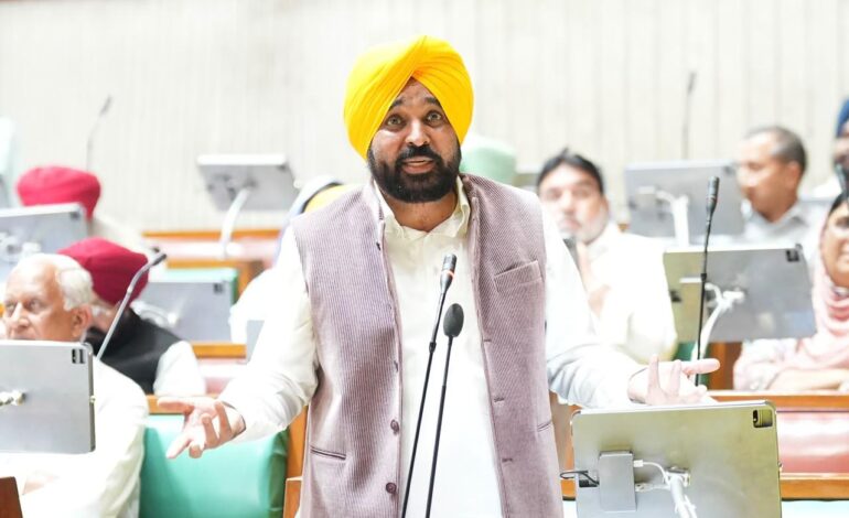 ਪੰਜਾਬ ਆਪਣੇ ਹਿੱਸੇ ਦੇ ਪਾਣੀ ਦੀ ਇੱਕ ਬੂੰਦ ਵੀ ਨਹੀਂ ਦੇਵੇਗਾ; ਵਿਧਾਨ ਸਭਾ ਵੱਲੋਂ ਮਤਾ ਪਾਸ: ਮੁੱਖ ਮੰਤਰੀ ਭਗਵੰਤ ਸਿੰਘ ਮਾਨ