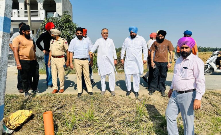 ਰਮਨ ਬਹਿਲ ਨੇ ਪਿੰਡ ਚੌੜ ਸਿੱਧਵਾਂ ਵਿੱਚ 50 ਸਾਲਾਂ ਤੋਂ ਚੱਲ ਰਹੀ ਗੰਦੇ ਪਾਣੀ ਦੀ ਨਿਕਾਸੀ ਦੀ ਸਮੱਸਿਆ ਦਾ ਕਰਵਾਇਆ ਹੱਲ